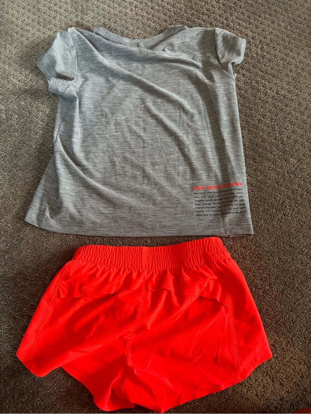 Athletic Red Women’s Running Shorts